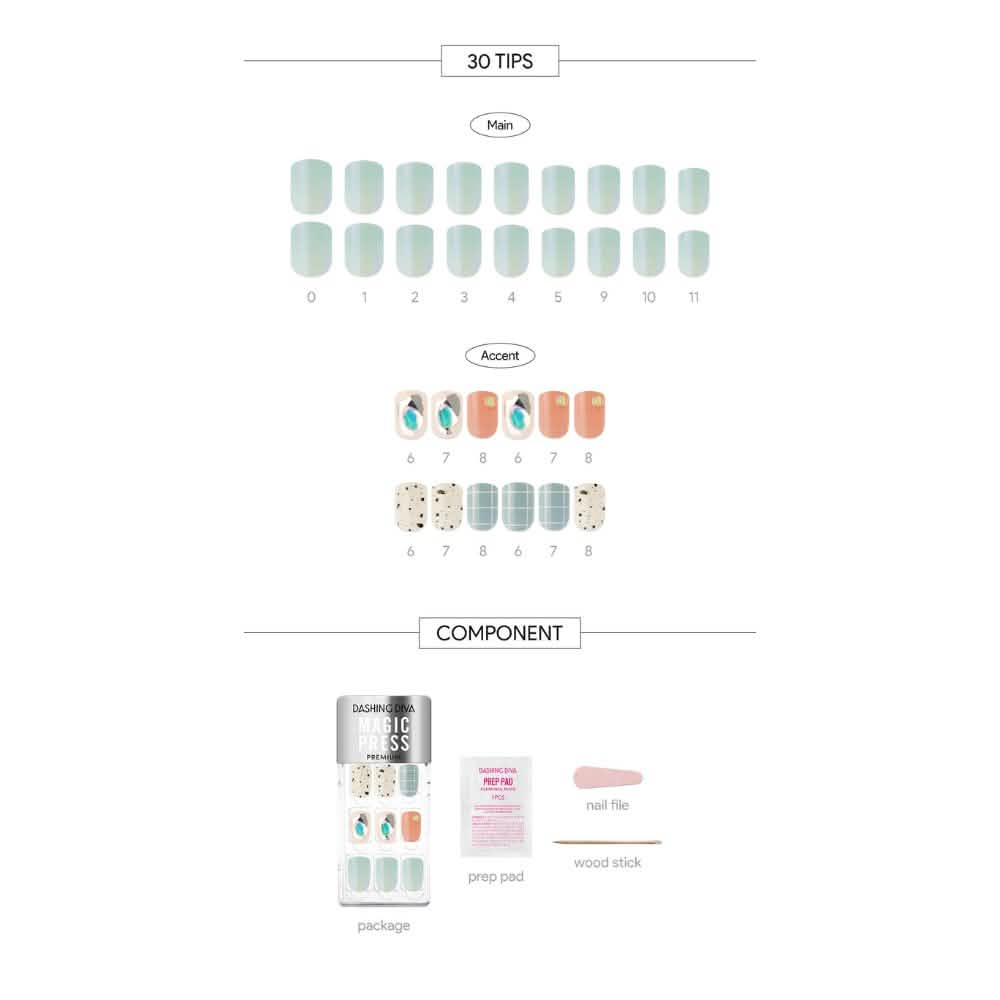 Magic Gel Press Manicure: MDR1161PR (Premium-Ultra Comfort Fit)