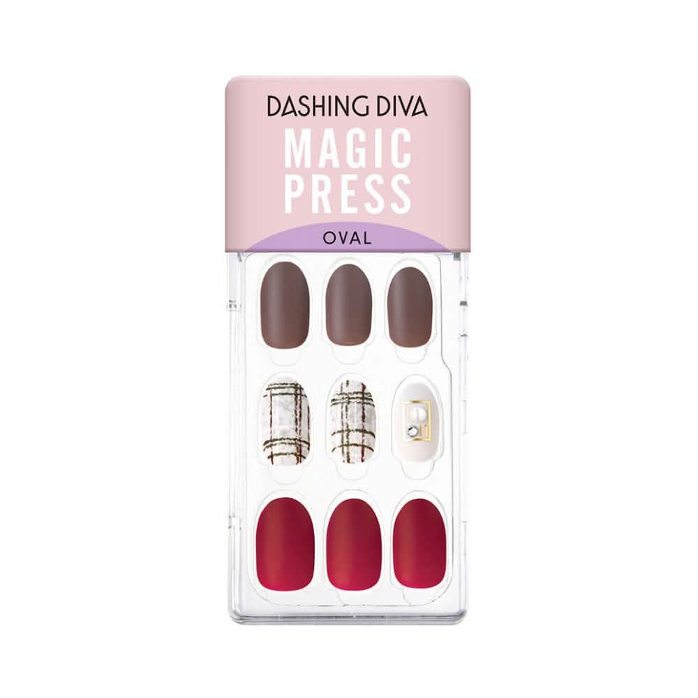 Magic Gel Press Manicure: MDR807OV (Oval Long)