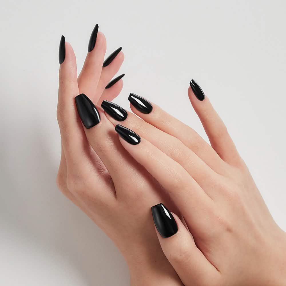Magic Gel Press Manicure: MDR1329CF (Coffin)
