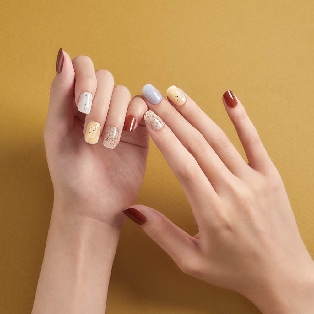 Magic Gel Press Manicure: MGL2F004RR (Regular Round)