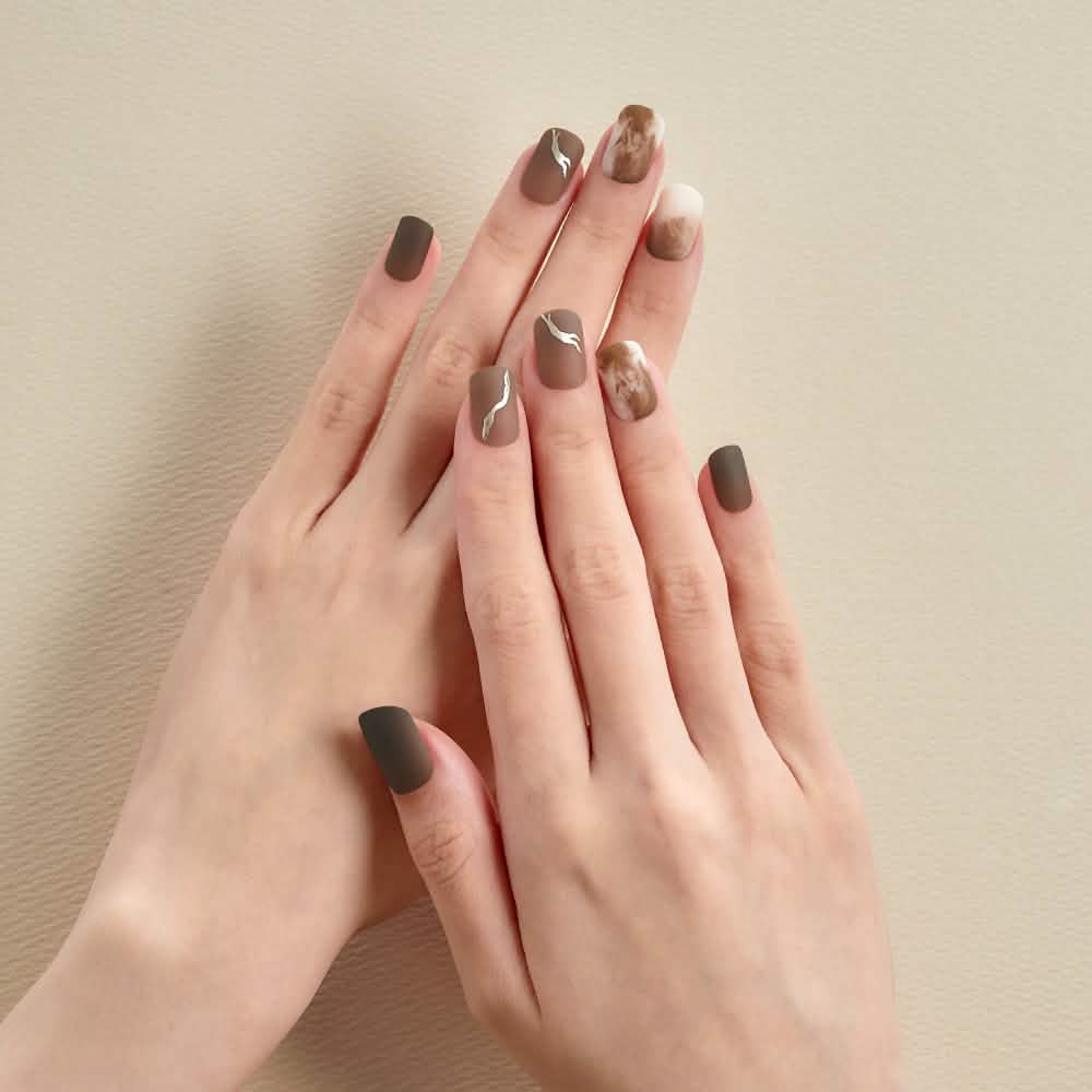 Magic Gel Press Manicure: MGL2F011RR (Regular Round)