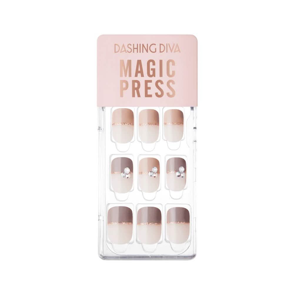 Magic Gel Press Manicure: MDR2F066RR (Regular Round)