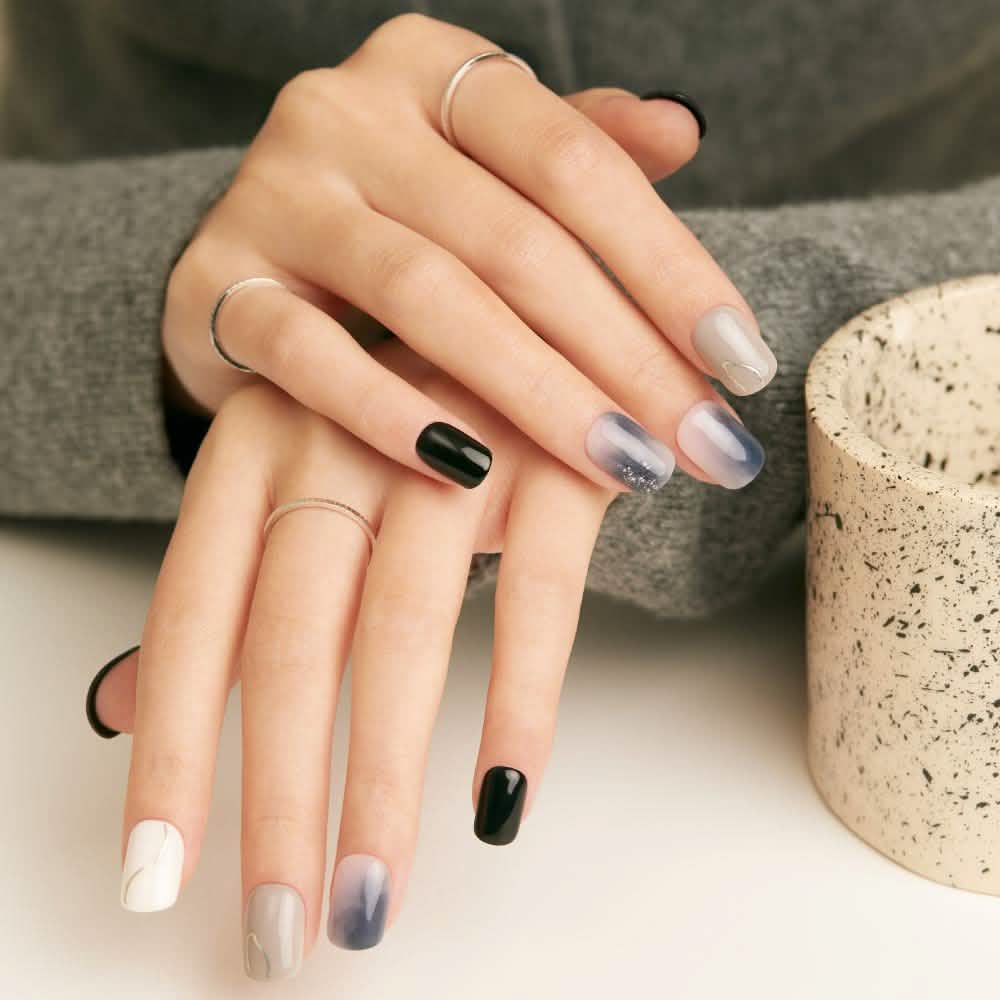 Magic Gel Press Manicure: MDR3F007RR (Regular Round)