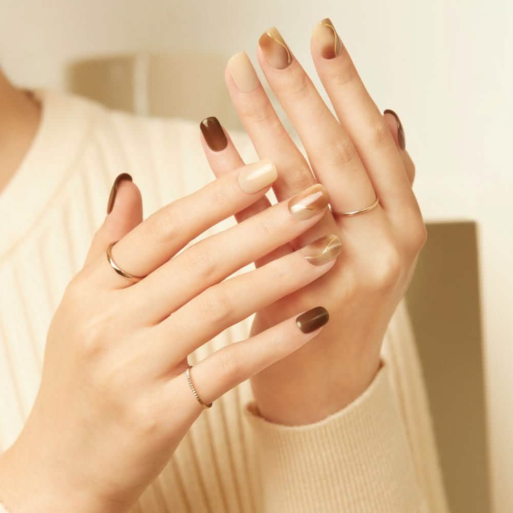 Magic Gel Press Manicure: MDR3F016RR (Regular Round)