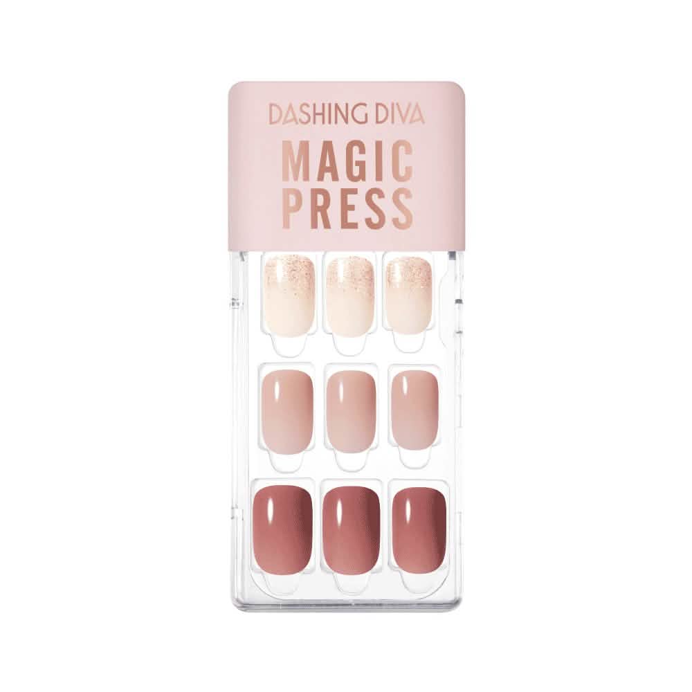 Magic Gel Press Manicure: MDR3F037RR (Regular Round)
