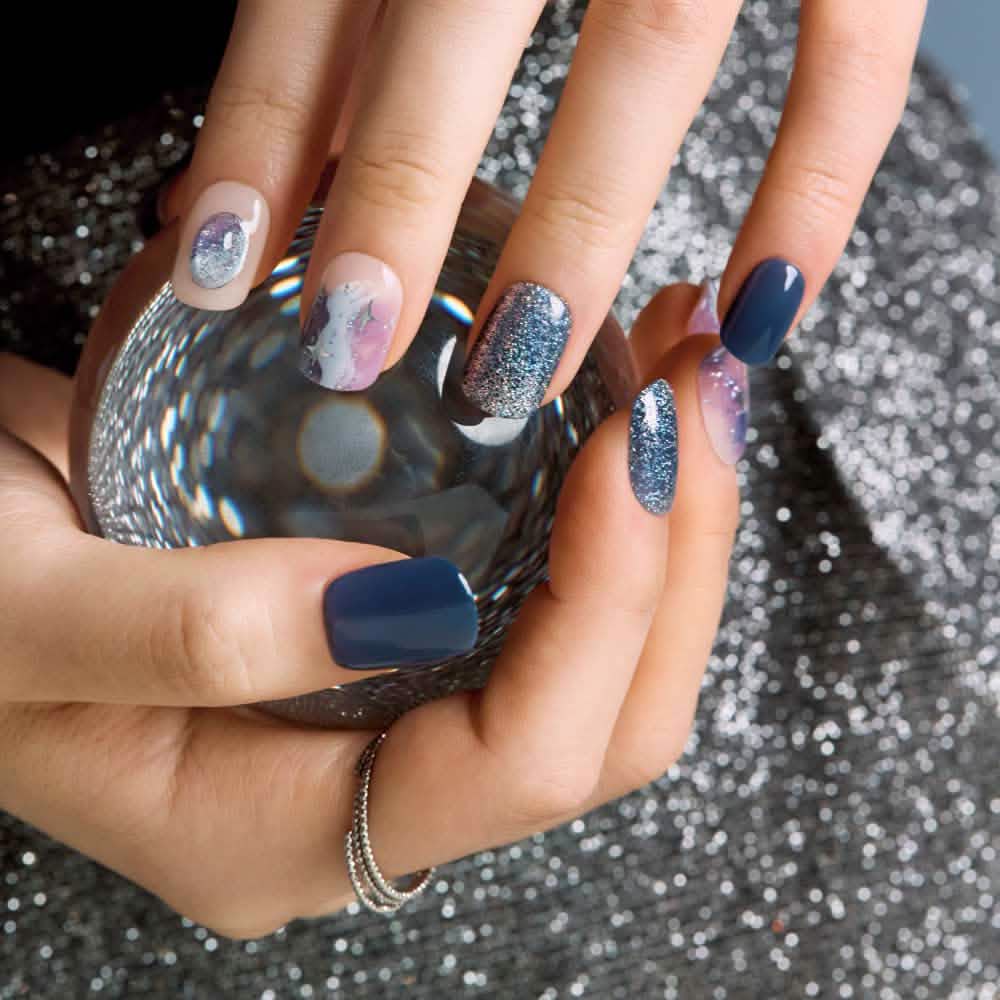 Magic Gel Press Manicure: MDR3F046RR (Regular Round)