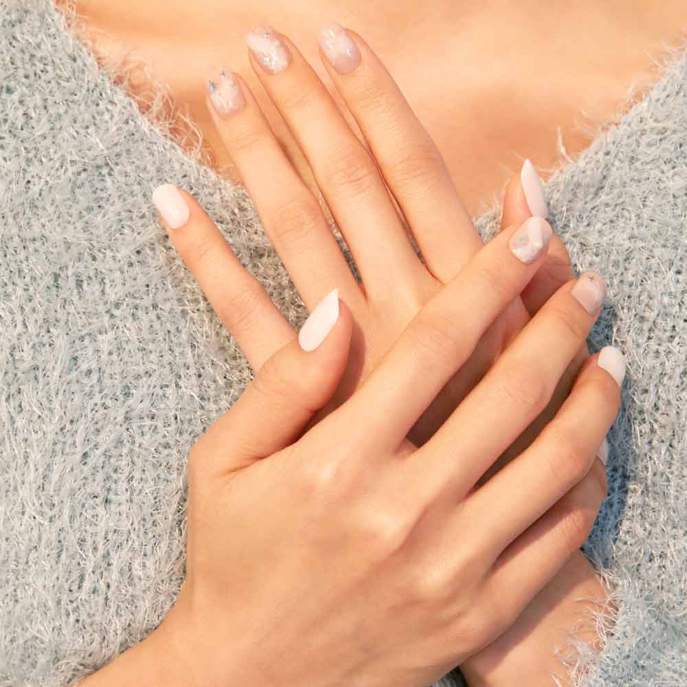 Magic Gel Press Manicure: MDR3W021RR (Regular Round)