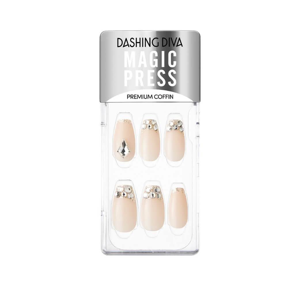 Magic Gel Press Manicure: MDR1212PC (Premium Coffin)