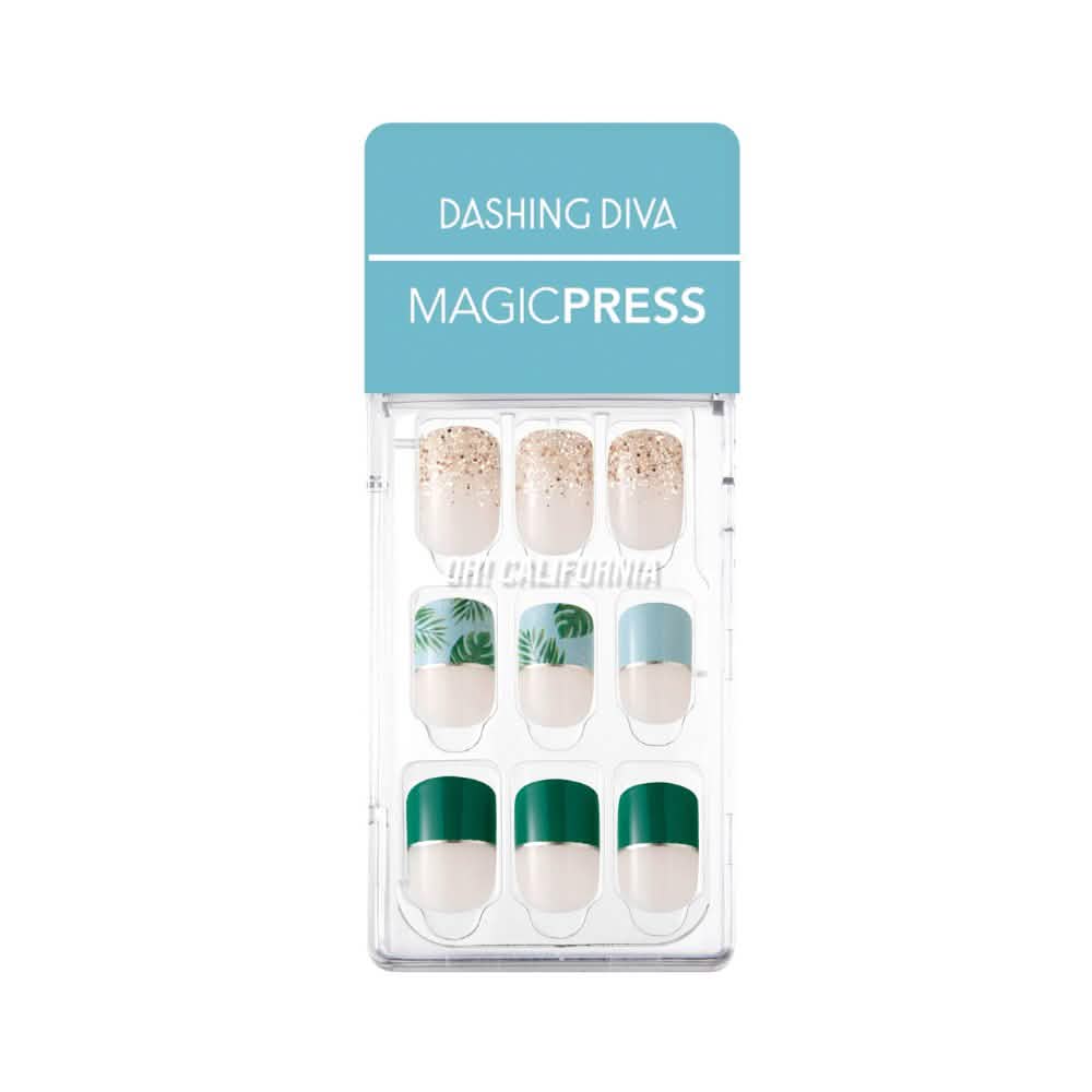 Magic Gel Press Manicure: MDR644 (Square Regular)