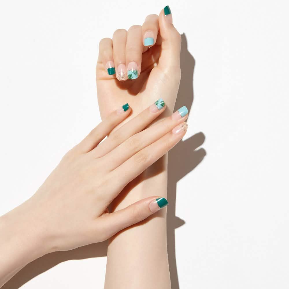 Magic Gel Press Manicure: MDR644 (Square Regular)